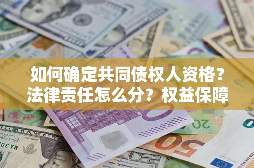 北京如何确定共同债权人资格？法律责任怎么分？权益保障技巧揭秘！