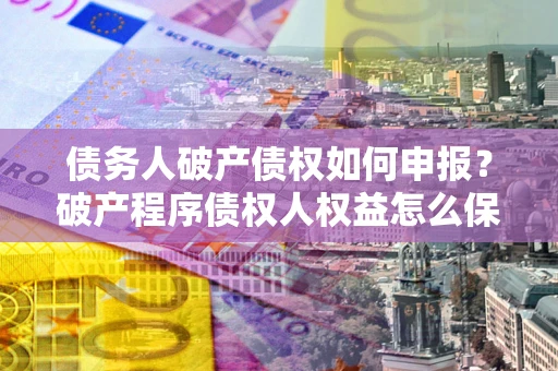 北京债务人破产债权如何申报？破产程序债权人权益怎么保障？