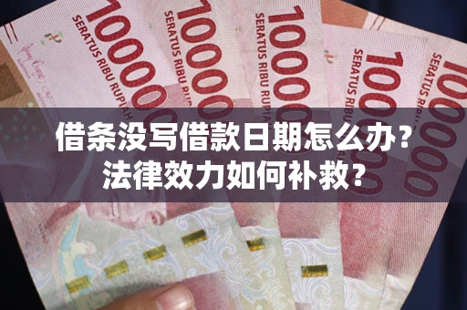 北京借条没写借款日期怎么办?法律效力如何补救? 北京借条没写借款日期怎么办?法律效力如何补救?