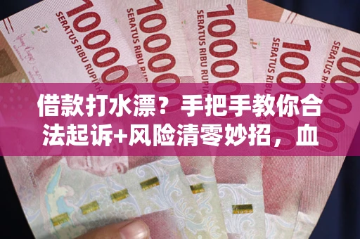 北京借款打水漂？手把手教你合法起诉+风险清零妙招，血泪教训换来的干货！