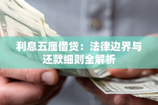 北京利息五厘借贷：法律边界与还款细则全解析