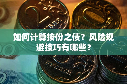 北京如何计算按份之债？风险规避技巧有哪些？