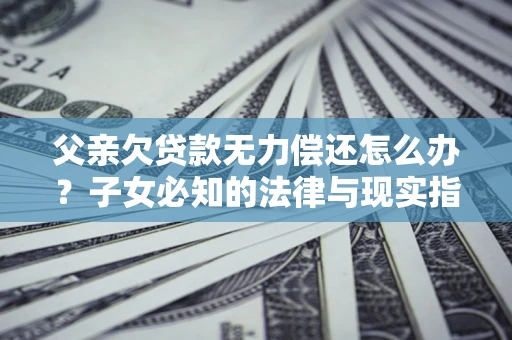 北京父亲欠贷款无力偿还怎么办?子女必知的法律与现实指南 北京父亲欠贷款无力偿还怎么办?子女必知的法律与现实指南