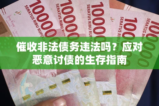 北京催收非法债务违法吗？应对恶意讨债的生存指南