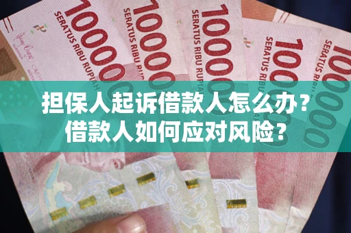 北京担保人起诉借款人怎么办？借款人如何应对风险？