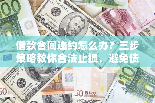 北京借款合同违约怎么办？三步策略教你合法止损，避免债务危机升级